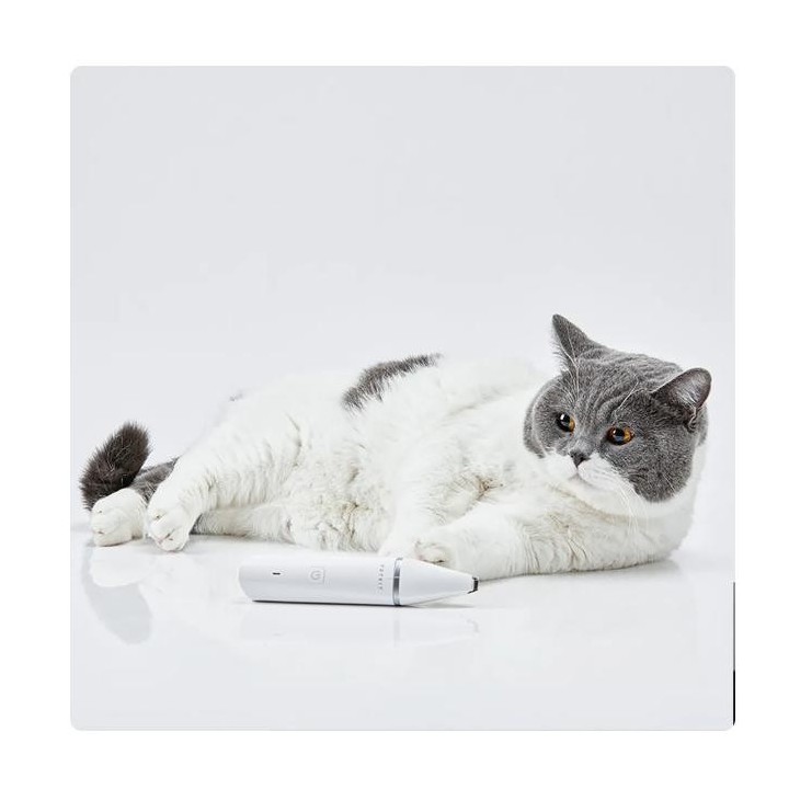 Xiaomi Haustiere Haarschneidemaschine 2 In 1 Doppelschneiderkopf Professioneller Haarschneider Hund Katze Wasserdicht Pet Cli