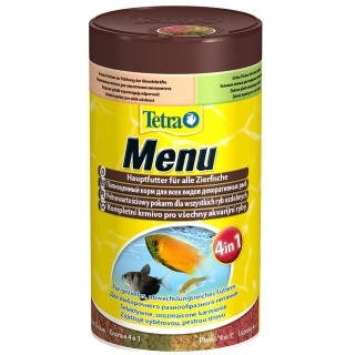 Tetra Menu 250 ml – Mix 4 Pokarmów Dla Ryb