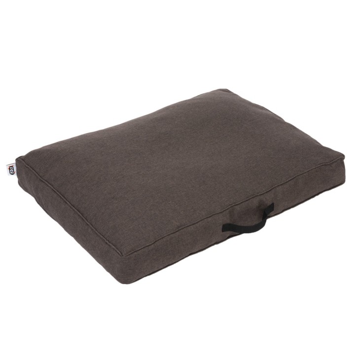 TIAKI Hundematratze Memory Foam, braun - Größe S: L 80 x B 60 x H 17 cm