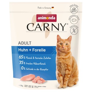 animonda Carny Adult Huhn + Forelle Trockenfutter - 350 g