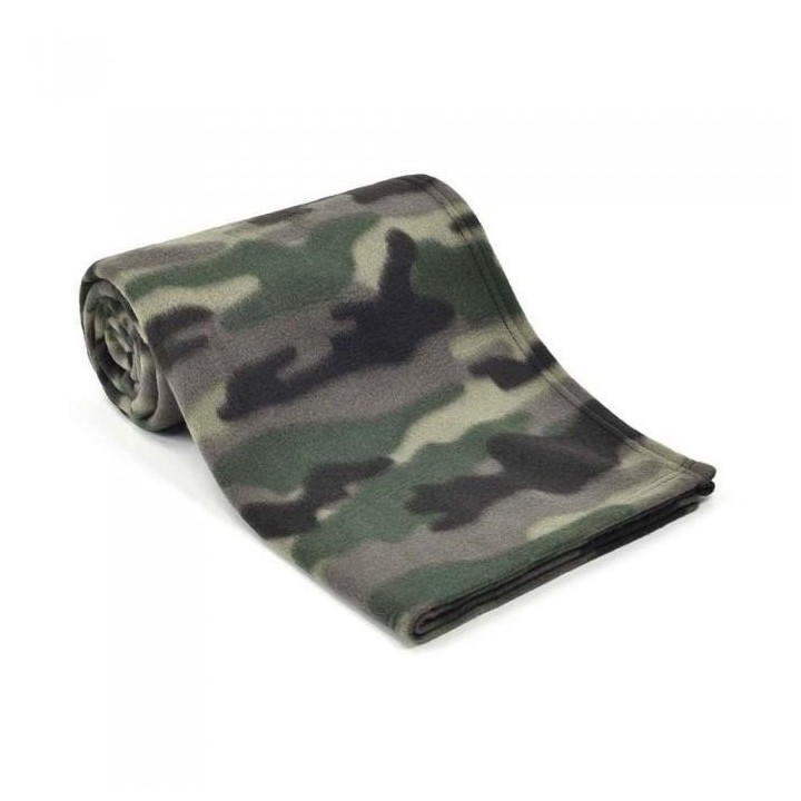 Brand Lab Camo Polarfleece-Hundedecke 100cm x grün