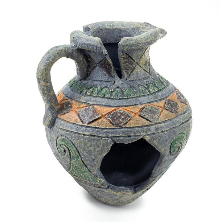 Happet - Aquarium-Dekorationskrug 14 cm