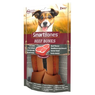 SmartBones Hundeknochen für mittelgroße Hunde mit Rind - Sparpaket: 2 x 2 Stück
