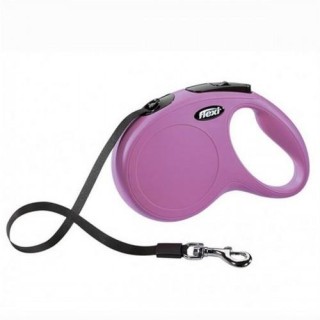 Flexi New Classic Einziehbare Hundeleine 5m rot