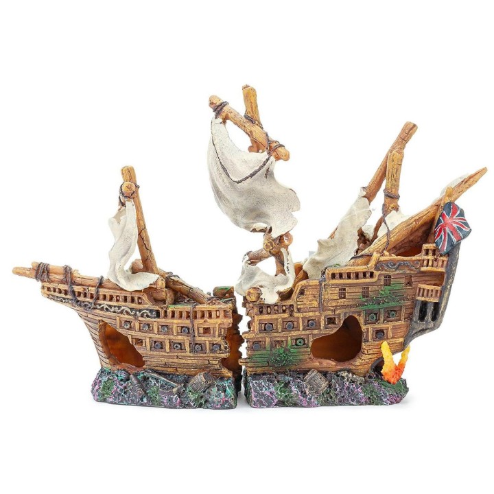 Happet - Ozdoba Do Awarium Statek 25Cm