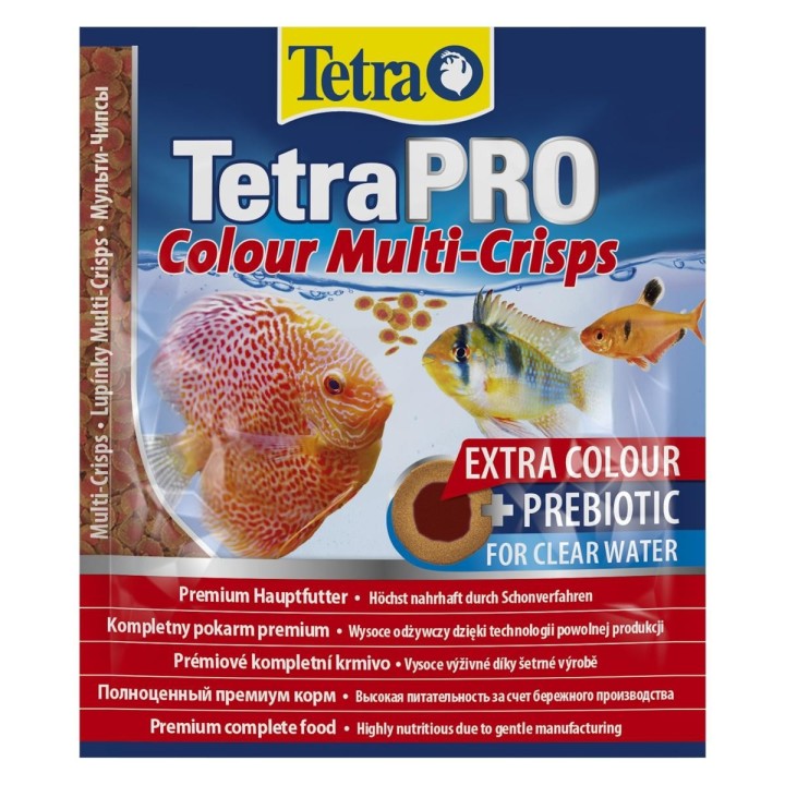 Tetra Pro Color Multi-Crisps 12G – Pokarm Premium Wybarwiający Dla Ryb