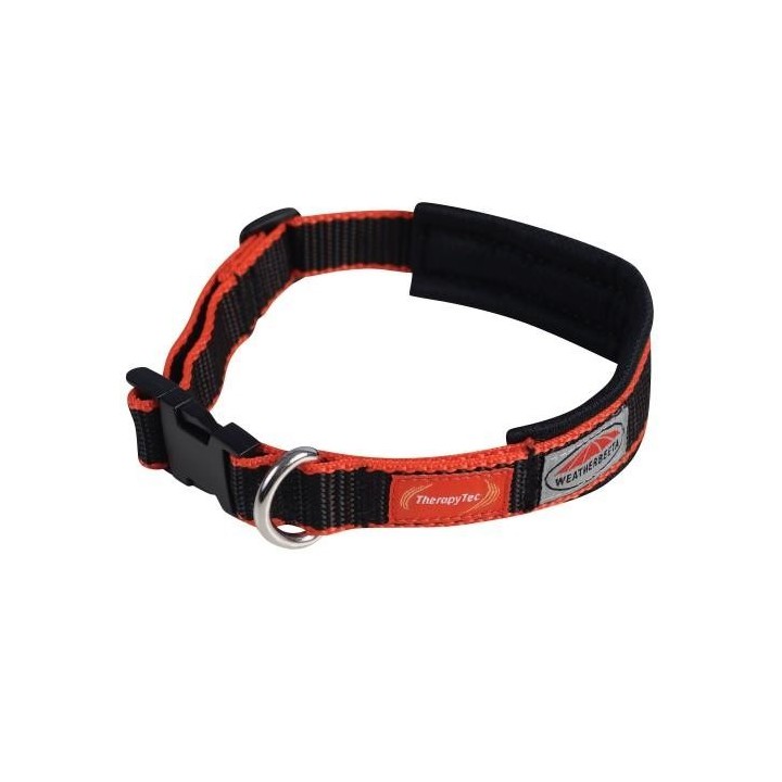 Weatherbeeta Therapy-Tec Hundehalsband L rot/schwarz