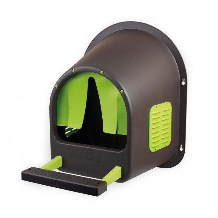 Eton MyCozy Hühnernistkasten aus Kunststoff One Size grün/schwarz