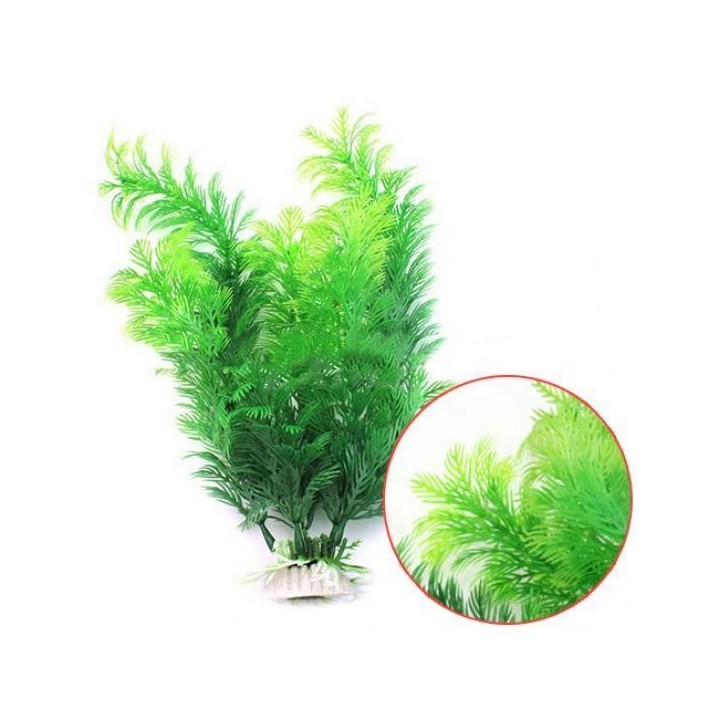 Künstliche Wasserpflanze aus grünem Kunststoff, Unterwassergras, Aquarium-Dekoration