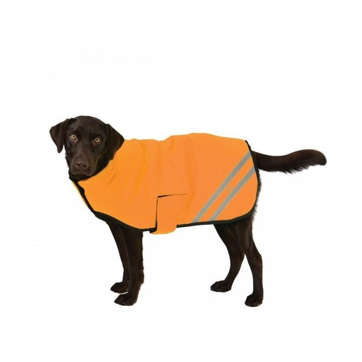 HyVIZ Reflector Wasserdichter Hundemantel 3XS orange