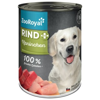 ZooRoyal Rind + Kaninchen 400g