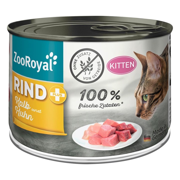 ZooRoyal Rind + Kitten 200g