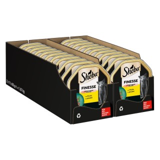 Megapack Sheba Schale 44 x 85 g - Mousse mit Huhn
