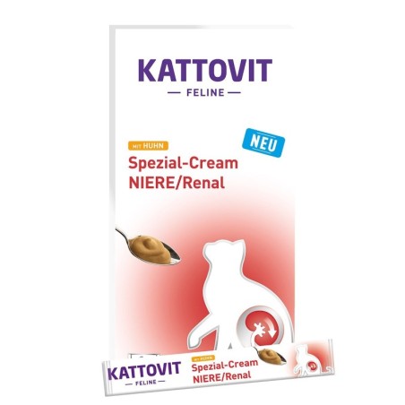 Kattovit Spezial-Cream Niere/Renal Huhn 6x15g