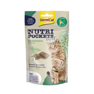 GimCat Nutri Pockets Insekt & Katzenminze 60g