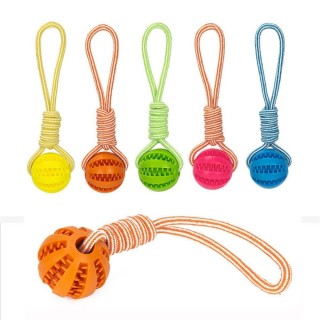 Bälle für kleine Hunde, bissfestes Spielzeug, Backenzahnspielzeug, Hanfseil, Leckerlibälle, interaktives Spielzeug, Hundespie