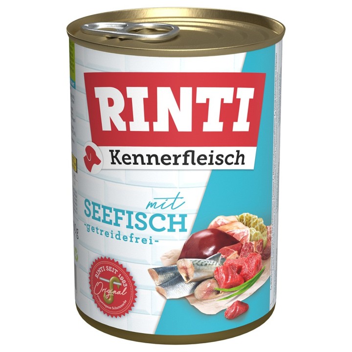 Sparpaket RINTI Kennerfleisch 24 x 400 g - Seefisch