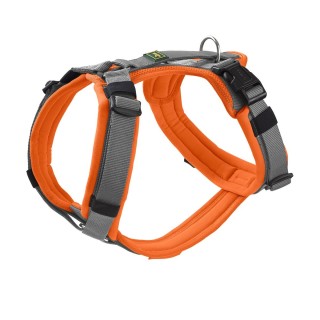 Hunter Geschirr Maldon Up orange/grau 34-39/XS