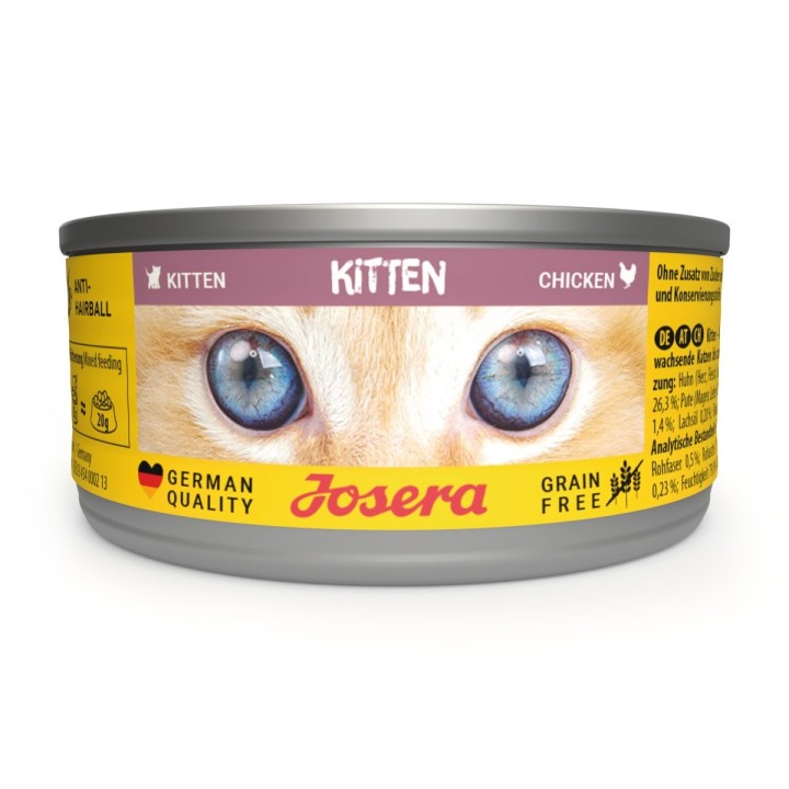 Josera Kitten Nassfutter Chicken 12x85g