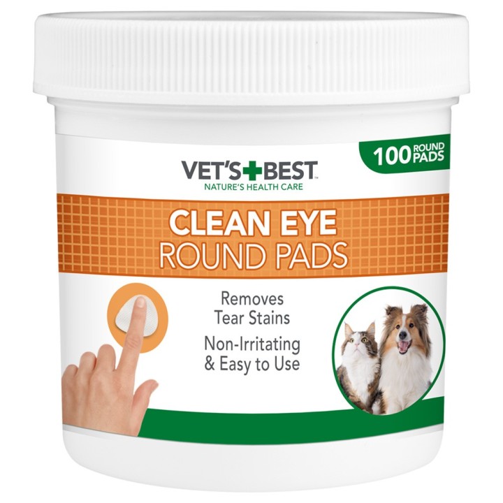 Vet's Best® Clean Augenpads für Hunde - 100 Stück