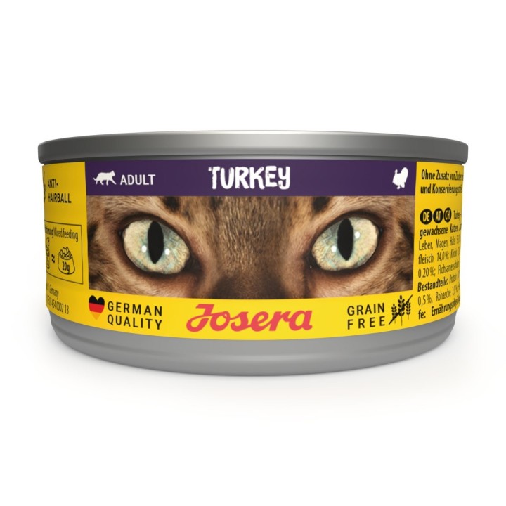 Josera Nassfutter Cat Turkey 12x85g