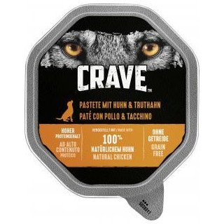 Crave Hund Adult Pastete Huhn & Truthahn