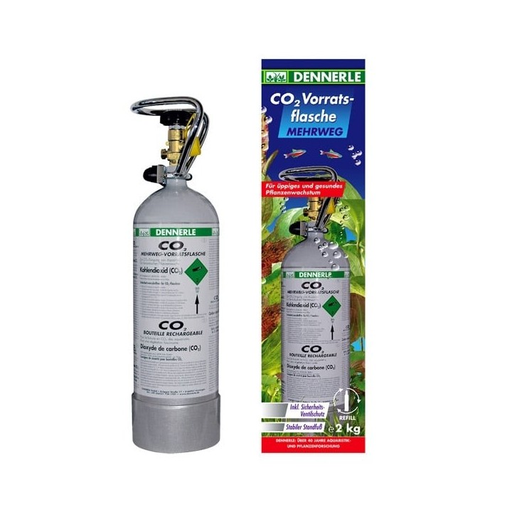 Dennerle Classic-Line CO2 Mehrweg-Vorratsflasche 2kg