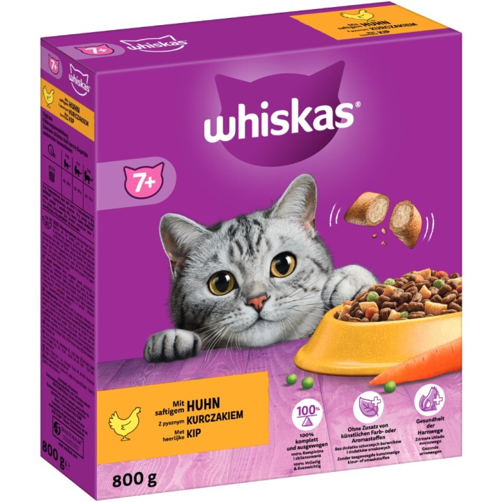 Whiskas 7+ Senior Huhn - 800 g