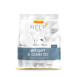 Josera Help Weight & Diabetic Hund 900g
