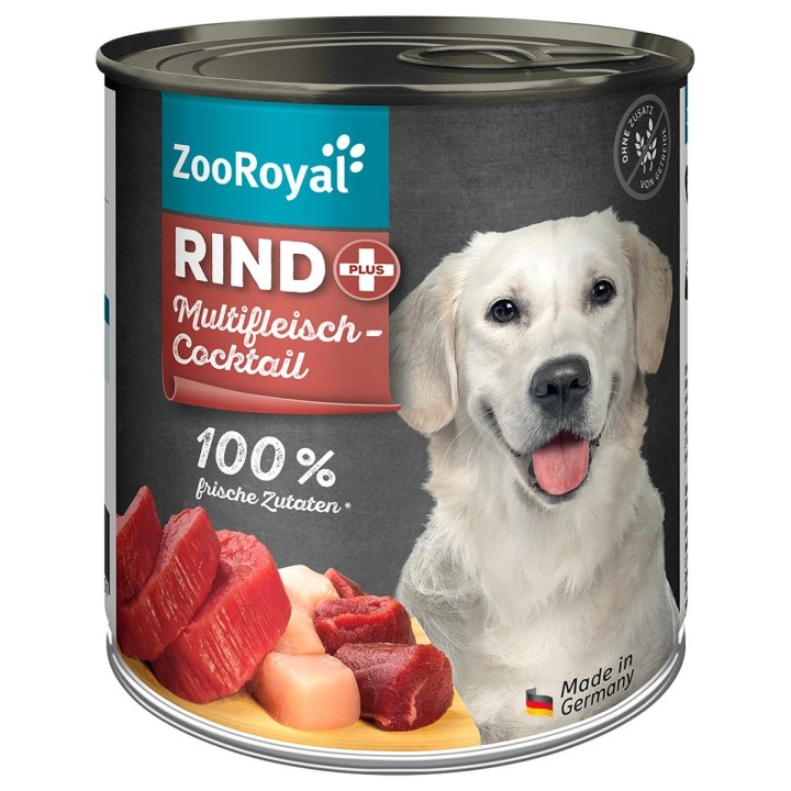 ZooRoyal Rind + Multifleischcocktail 800g