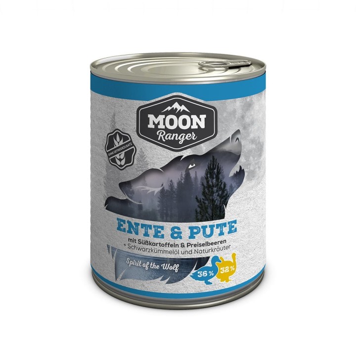 MOON Ranger Ente & Pute mit Süßkartoffeln 800g