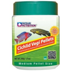 Ocean Nutrition Cichlid Vegi Pellets Medium 200g