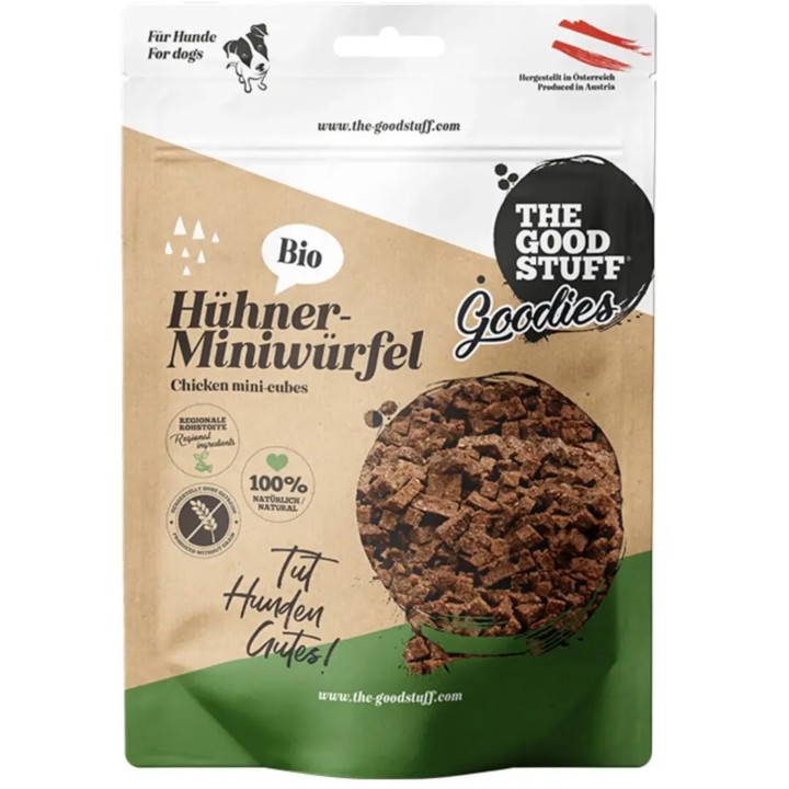 The Goodstuff Bio Hühner-Miniwürfel - 150 g