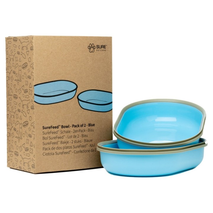 SureFeed® Schale 2er Pack blau