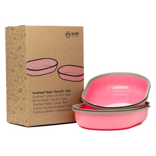 SureFeed® Schale 2er Pack pink