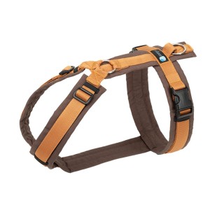 annyx Brustgeschirr Fun braun/ bernstein XXS