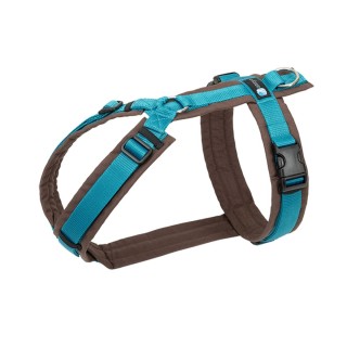 annyx Brustgeschirr Fun braun/ petrol XXS