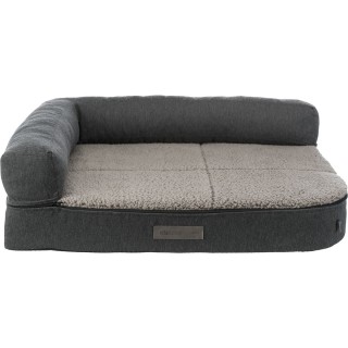 Vital Sofa Bendson, eckig, dunkelgrau/hellgrau 80x60cm