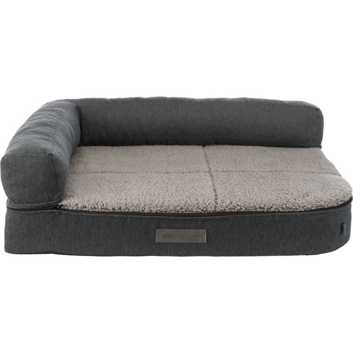 Vital Sofa Bendson, eckig, dunkelgrau/hellgrau 80x60cm