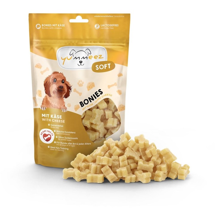 Yummeez SOFT BONIES mit Käse 165g
