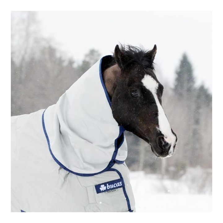 Bucas Power Turnout Combi Neck 0g - silver - Halsteil