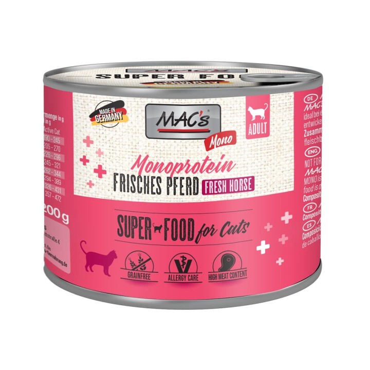 MAC's Cat Mono Frisches Pferd 6x200g