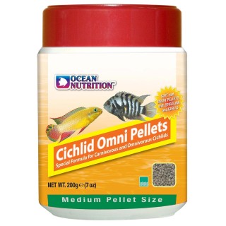 Ocean Nutrition Cichlid Omni Pellets Medium 200g
