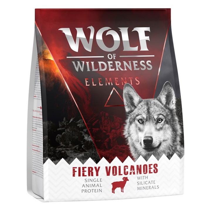 Wolf of Wilderness Sensitiv "Fiery Volcanoes" Lamm - getreidefrei - 300 g