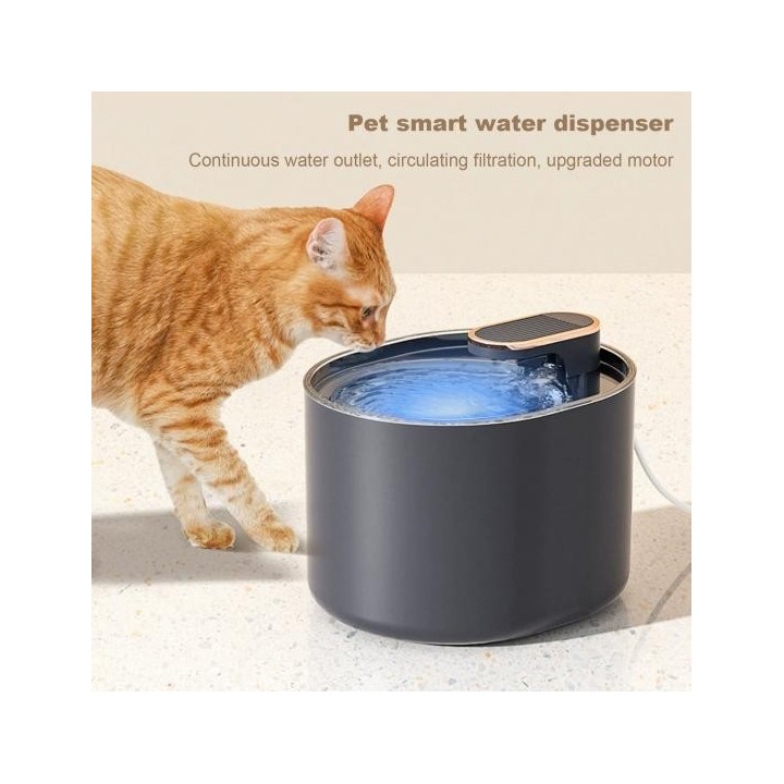 3L Pet Automatischer Wasserspender Ultra Silent Pet Trinkwasserbrunnen Geräuschloses Design USB Cats Electric Mute Pet Water