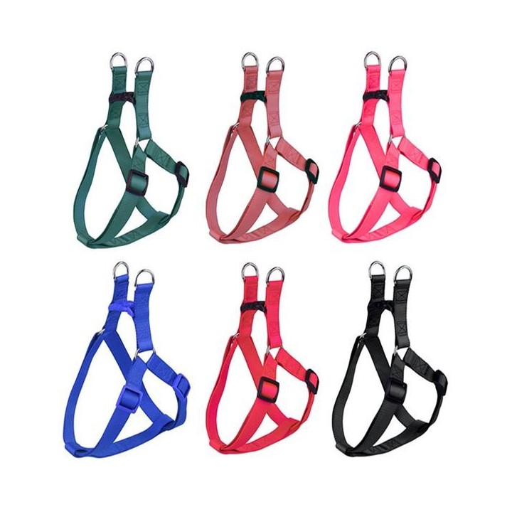 Haustier-Dreieck-Brustgurt, Nylon-Haustierleine, verstellbare Hundeleine, Weste, Heimtierbedarf S blau