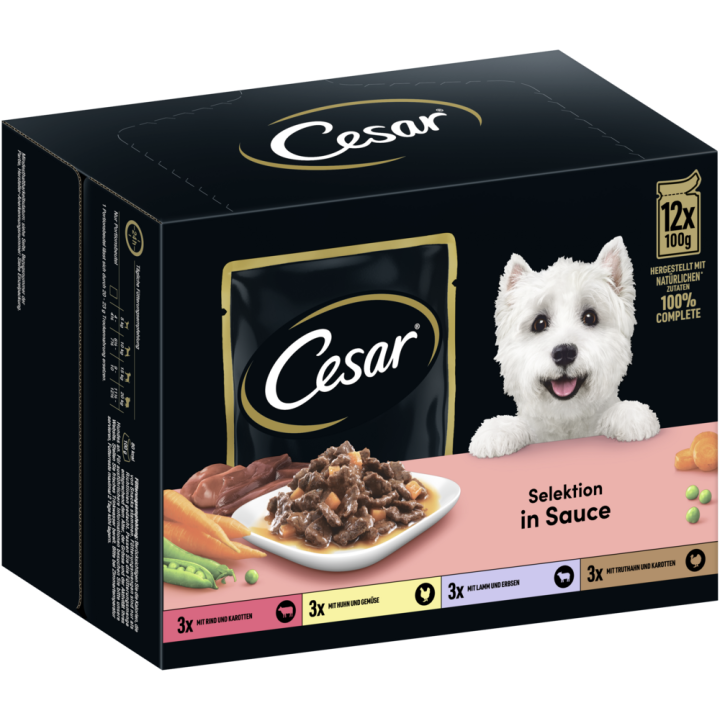 Portionsbeutel Multipack Selektion in Sauce 4 Varietäten 12x100g