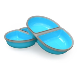 SureFeed® Split-Schale - 2er Pack, blau