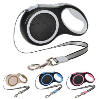 Lange, starke Haustierleine für große Hunde, strapazierfähiges Nylon, einziehbar, für große Hunde, zum Spazierengehen, Laufen