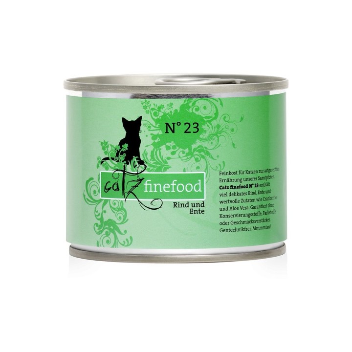catz finefood - No. 23 Rind & Ente 6x200g
